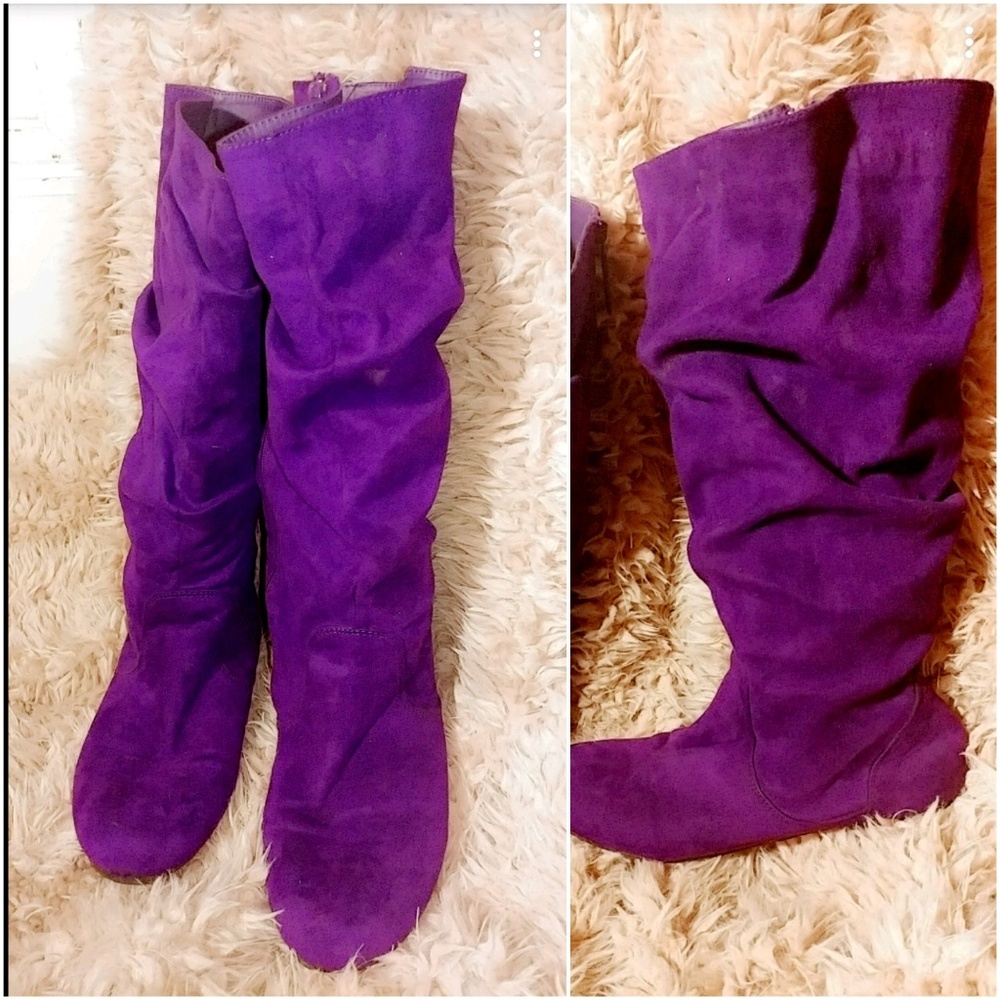 Purple Boots